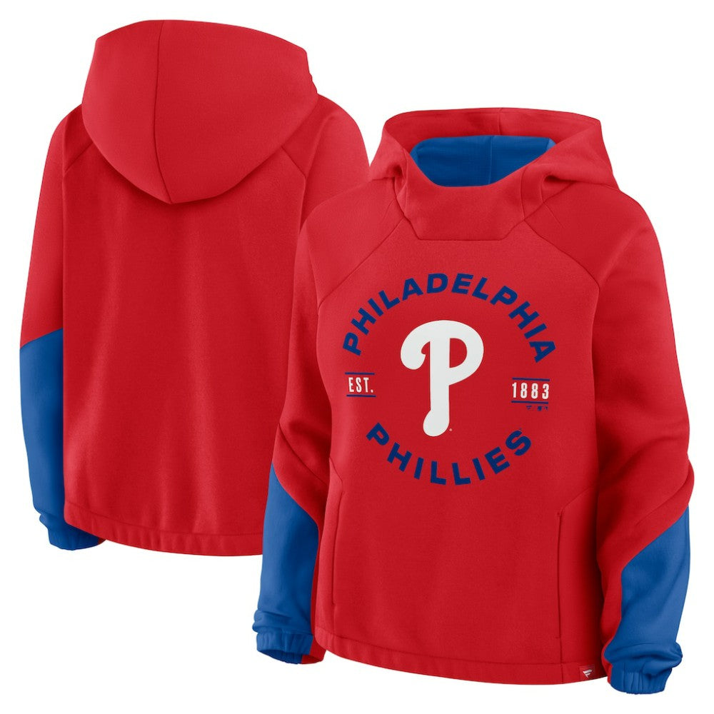 Philadelphia Phillies Fanatics Women's Oversized Time to Win Pullover Hoodie - MLB