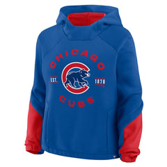 Chicago Cubs Fanatics Women's Oversized Time to Win Pullover Hoodie - MLB