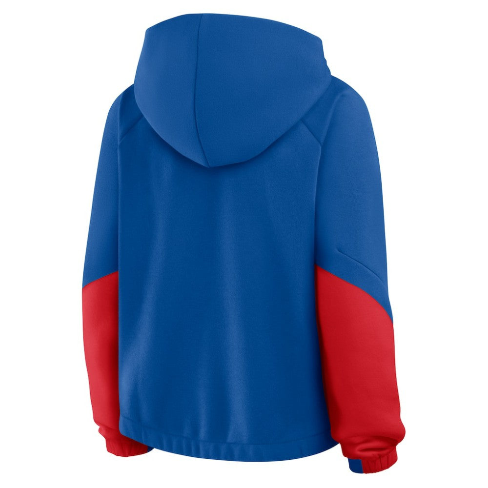 Chicago Cubs Fanatics Women's Oversized Time to Win Pullover Hoodie - MLB