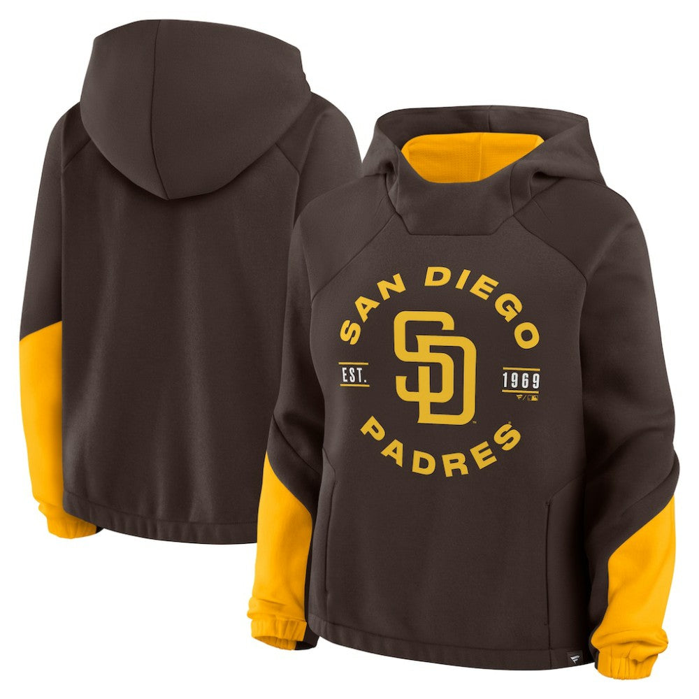 San Diego Padres Fanatics Women's Oversized Time to Win Pullover Hoodie - MLB