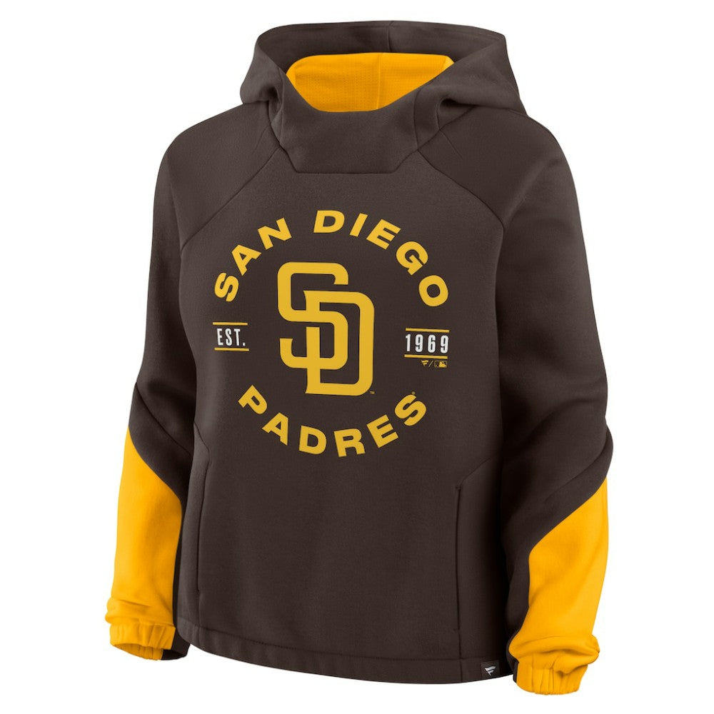 San Diego Padres Fanatics Women's Oversized Time to Win Pullover Hoodie - MLB