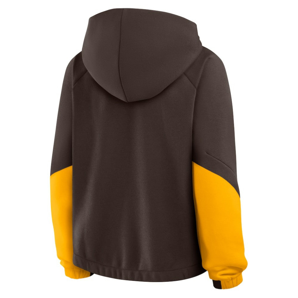 San Diego Padres Fanatics Women's Oversized Time to Win Pullover Hoodie - MLB
