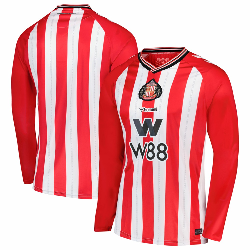 Sunderland Hummel Home Shirt 2025-26 Long Sleeve - FIFA World CUP