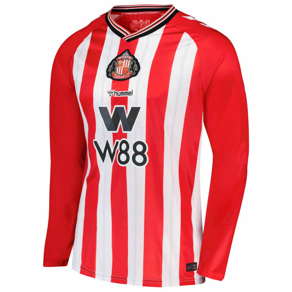 Sunderland Hummel Home Shirt 2025-26 Long Sleeve - FIFA World CUP