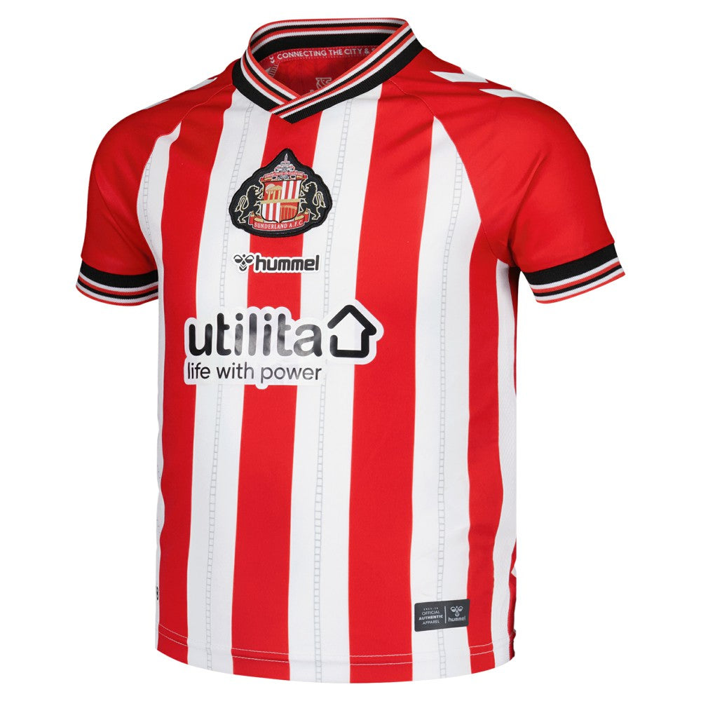 Sunderland Hummel Home Shirt 2025-26 Kids - FIFA World CUP
