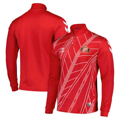 Sunderland Hummel Home Pre-Match Half Zip Red - FIFA World CUP