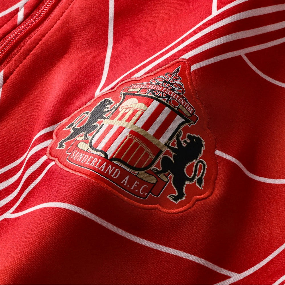 Sunderland Hummel Home Pre-Match Half Zip Red - FIFA World CUP