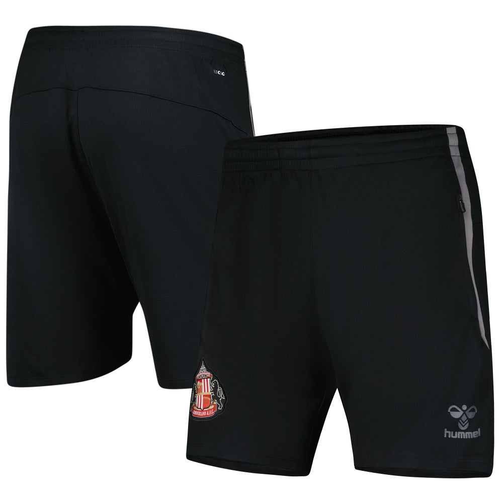 Sunderland Hummel Training Shorts Black - FIFA World CUP