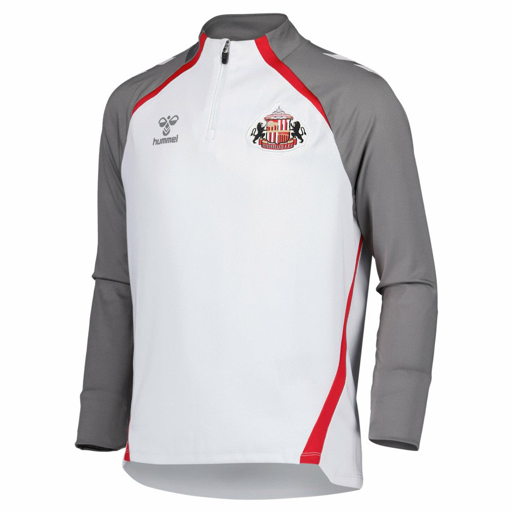 Sunderland Hummel Training Half Zip / White / Kids - FIFA World CUP