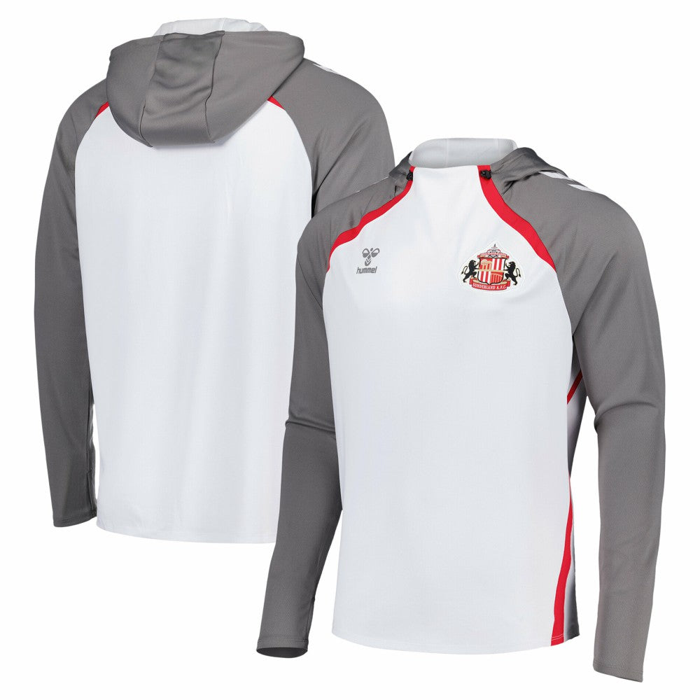 Sunderland Hummel Training Hoodie White - FIFA World CUP