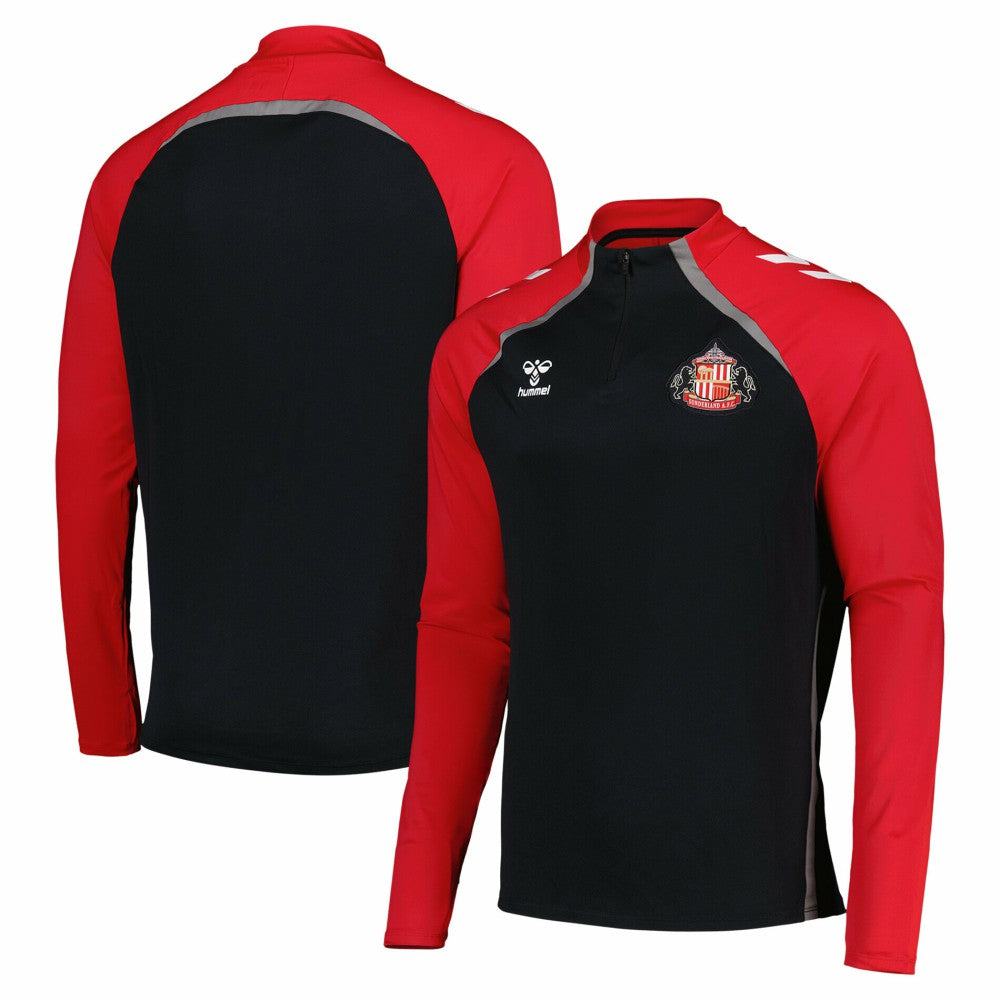 Sunderland Hummel Training Half Zip Black - FIFA World CUP