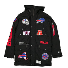 Buffalo Bills New Era x Alpha Industries N-3B Altitude Full-Zip Parka Black | NFL