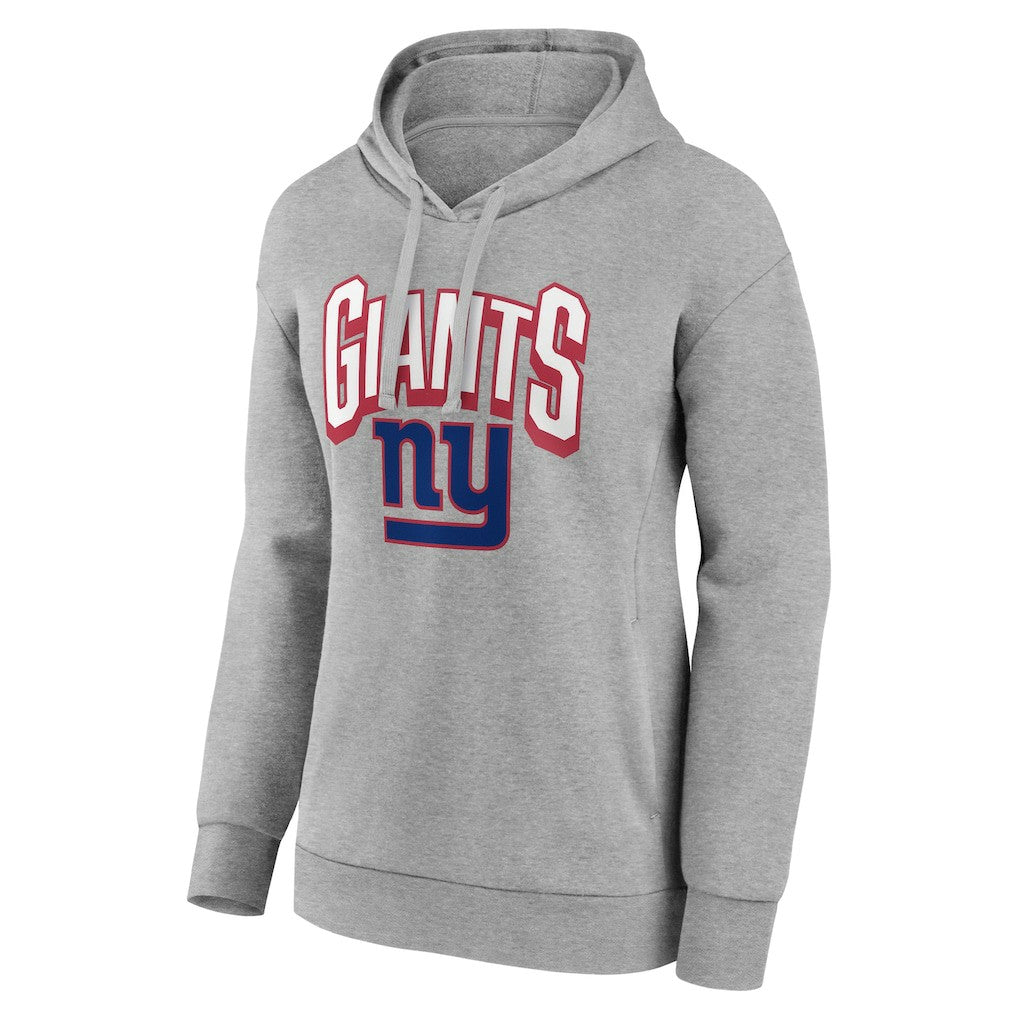 New York Giants Women's Coverage Pullover Hoodie Gray | NFL