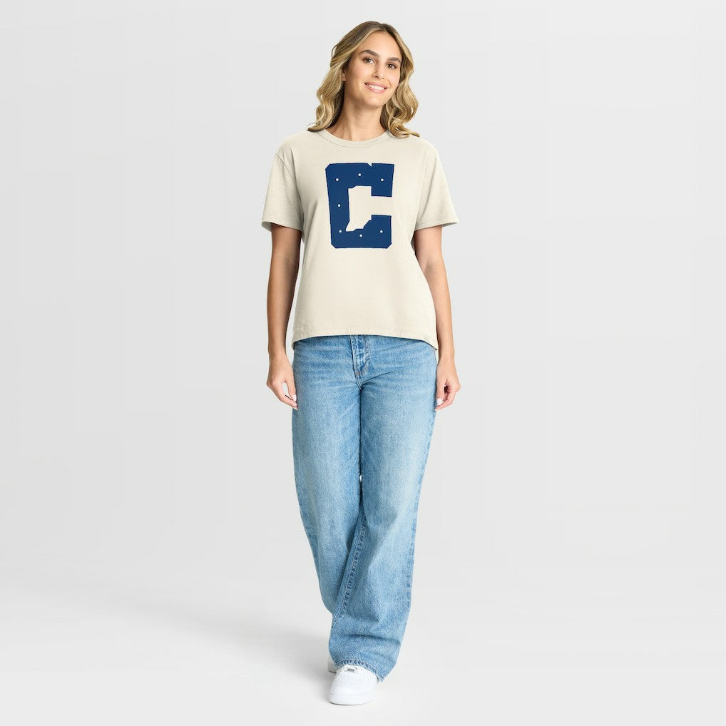 Indianapolis Colts Women's Dove Legacy T-Shirt Cream | Fanatics