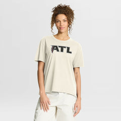 Atlanta Falcons Women's Dove Legacy T-Shirt Cream | Fanatics