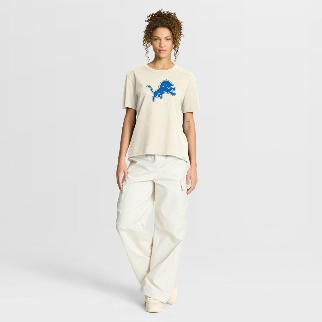 Detroit Lions Women's Dove Legacy T-Shirt Cream | Fanatics