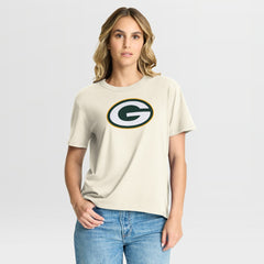 Green Bay Packers Women's Dove Legacy T-Shirt Cream | Fanatics