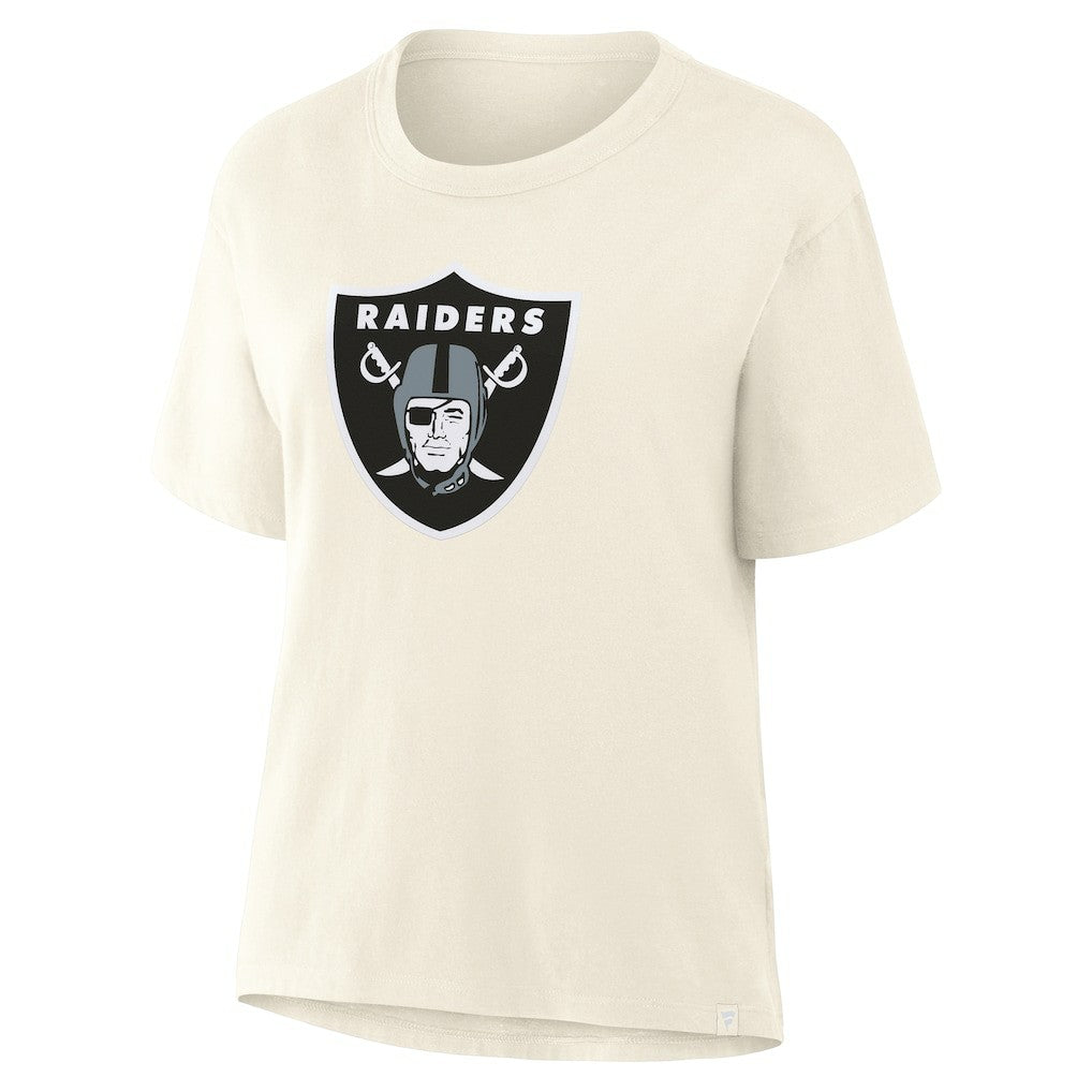 Las Vegas Raiders Women's Dove Legacy T-Shirt Cream | Fanatics