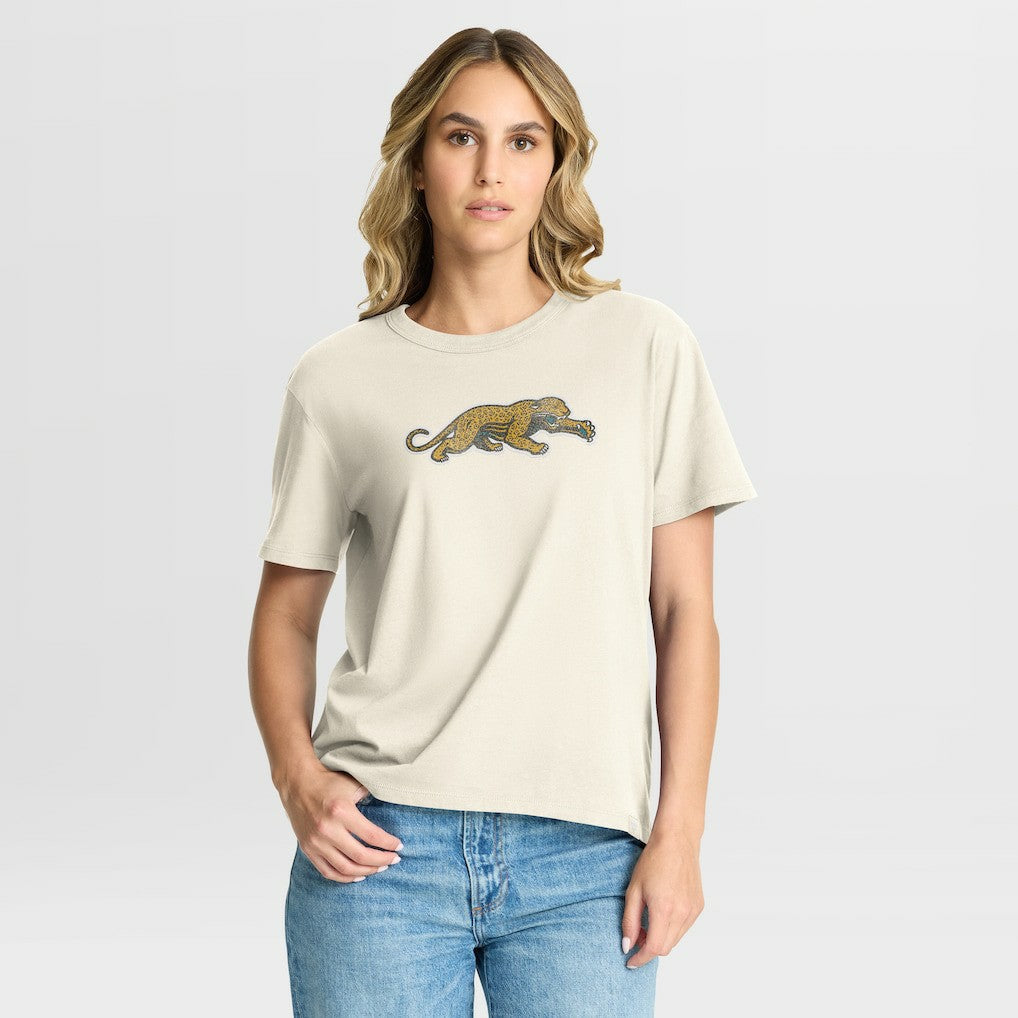 Jacksonville Jaguars Women's Dove Legacy T-Shirt Cream | Fanatics
