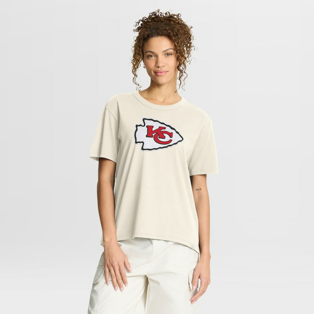 Kansas City Chiefs Women's Dove Legacy T-Shirt Cream | Fanatics