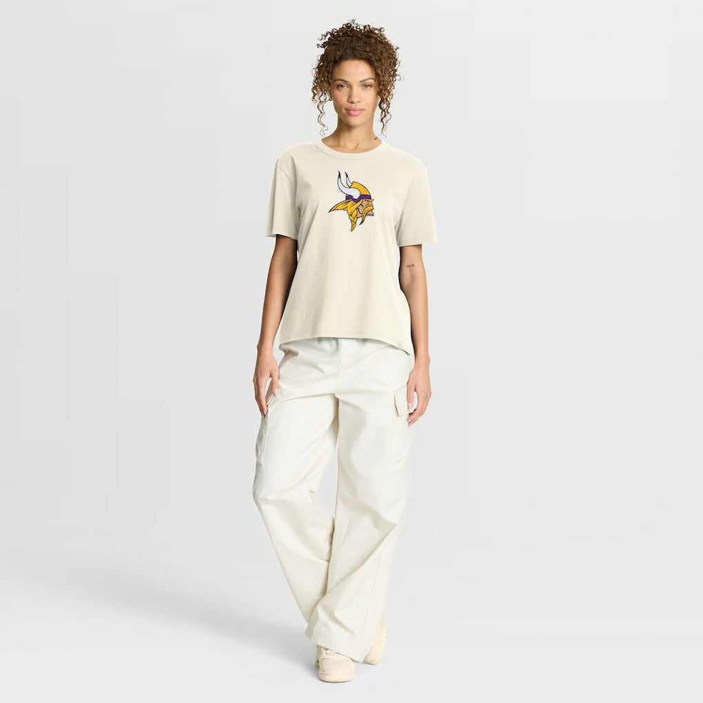 Minnesota Vikings Women's Dove Legacy T-Shirt Cream | Fanatics