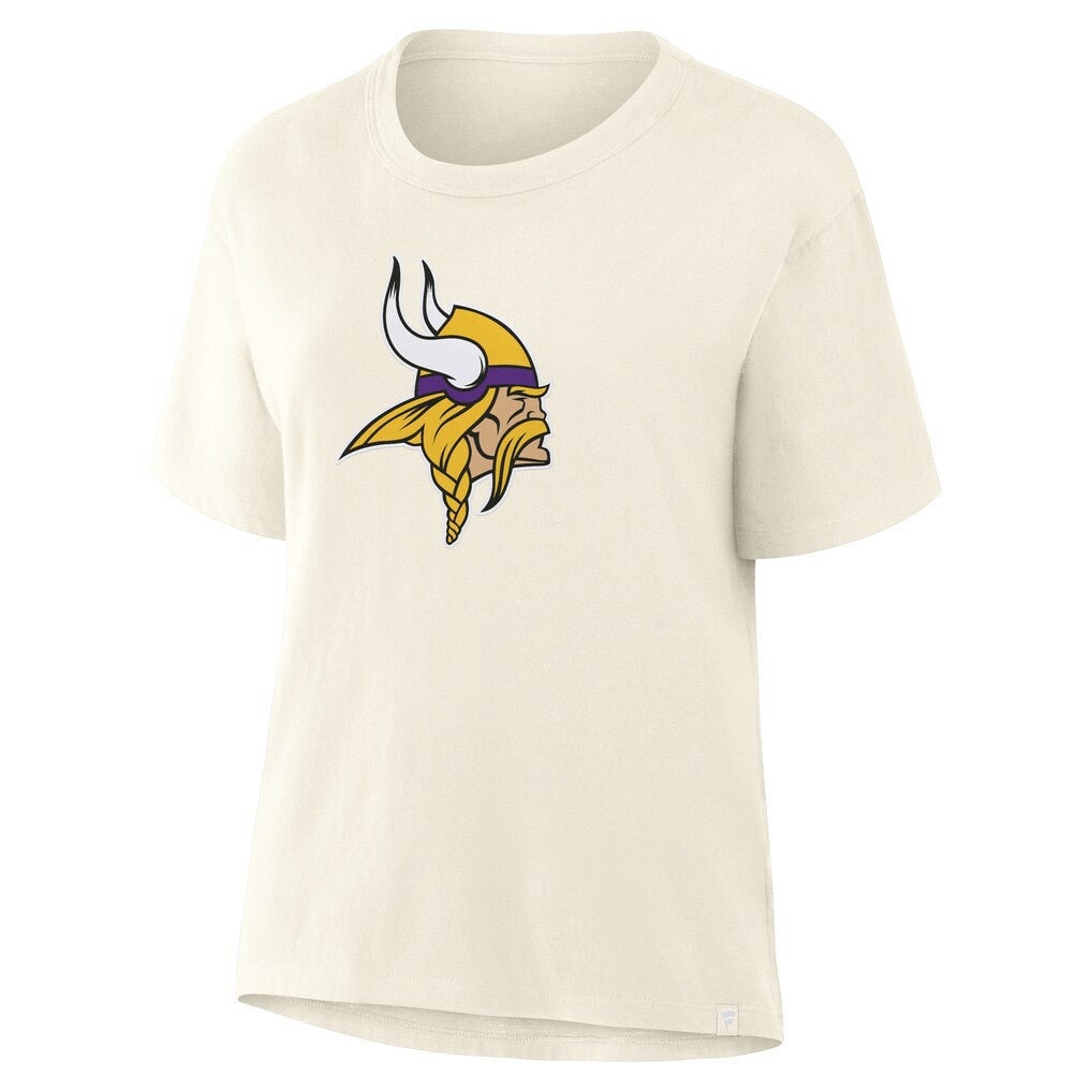 Minnesota Vikings Women's Dove Legacy T-Shirt Cream | Fanatics