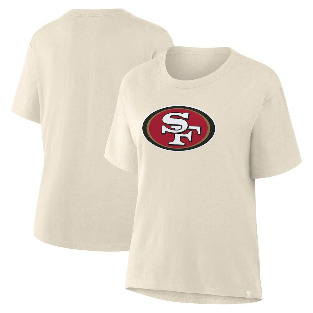 San Francisco 49ers Women's Dove Legacy T-Shirt Cream | Fanatics