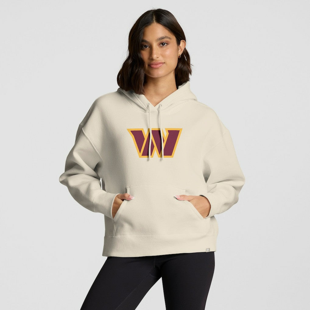 Washington Commanders Women's Dove Legacy Pullover Hoodie Cream | Fanatics