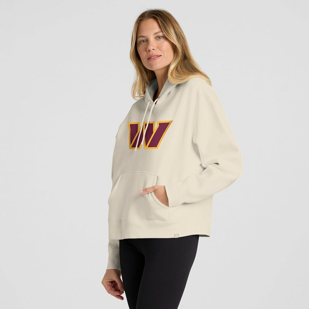 Washington Commanders Women's Dove Legacy Pullover Hoodie Cream | Fanatics