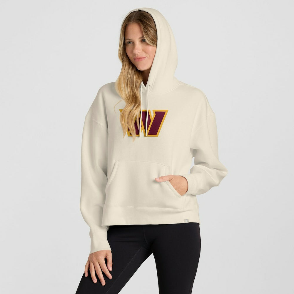 Washington Commanders Women's Dove Legacy Pullover Hoodie Cream | Fanatics