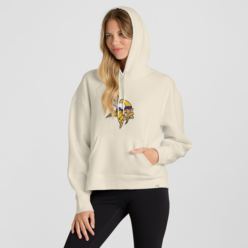 Minnesota Vikings Women's Dove Legacy Pullover Hoodie Cream | Fanatics