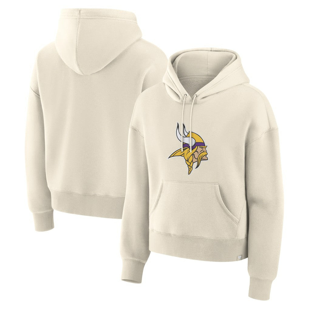 Minnesota Vikings Women's Dove Legacy Pullover Hoodie Cream | Fanatics