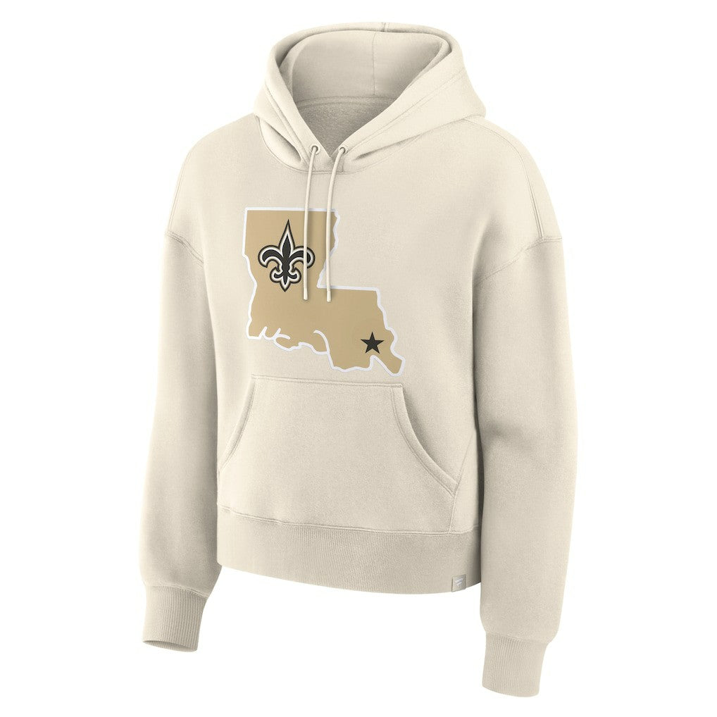 New Orleans Saints Women's Dove Legacy Pullover Hoodie Cream | Fanatics