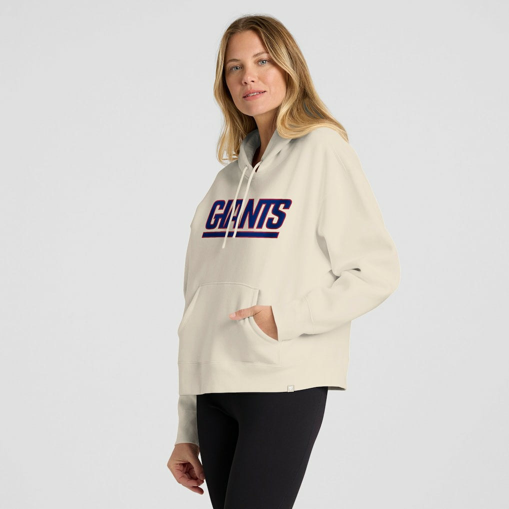 New York Giants Women's Dove Legacy Pullover Hoodie Cream | Fanatics