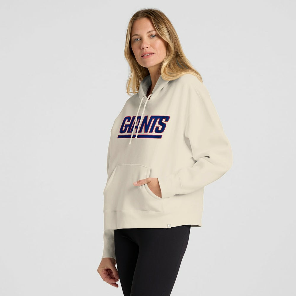 New York Giants Women's Dove Legacy Pullover Hoodie Cream | Fanatics
