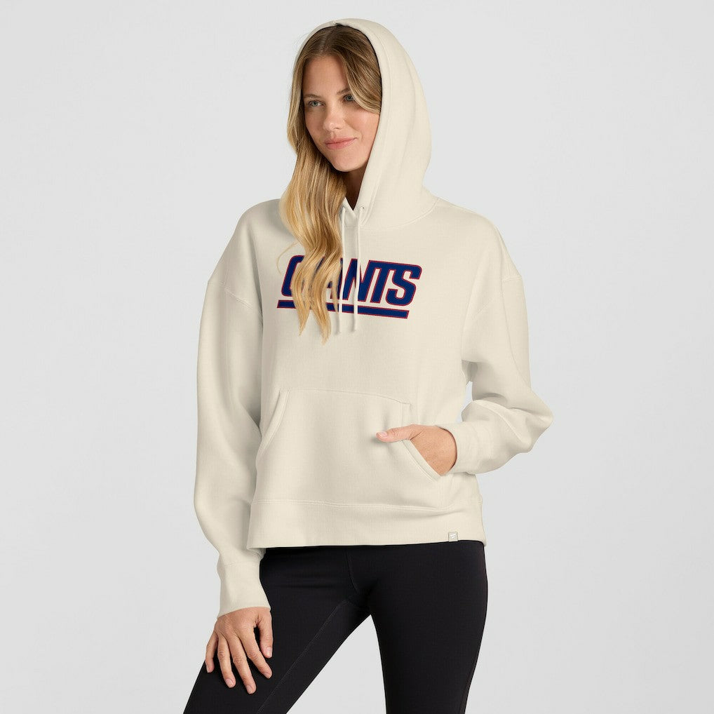 New York Giants Women's Dove Legacy Pullover Hoodie Cream | Fanatics