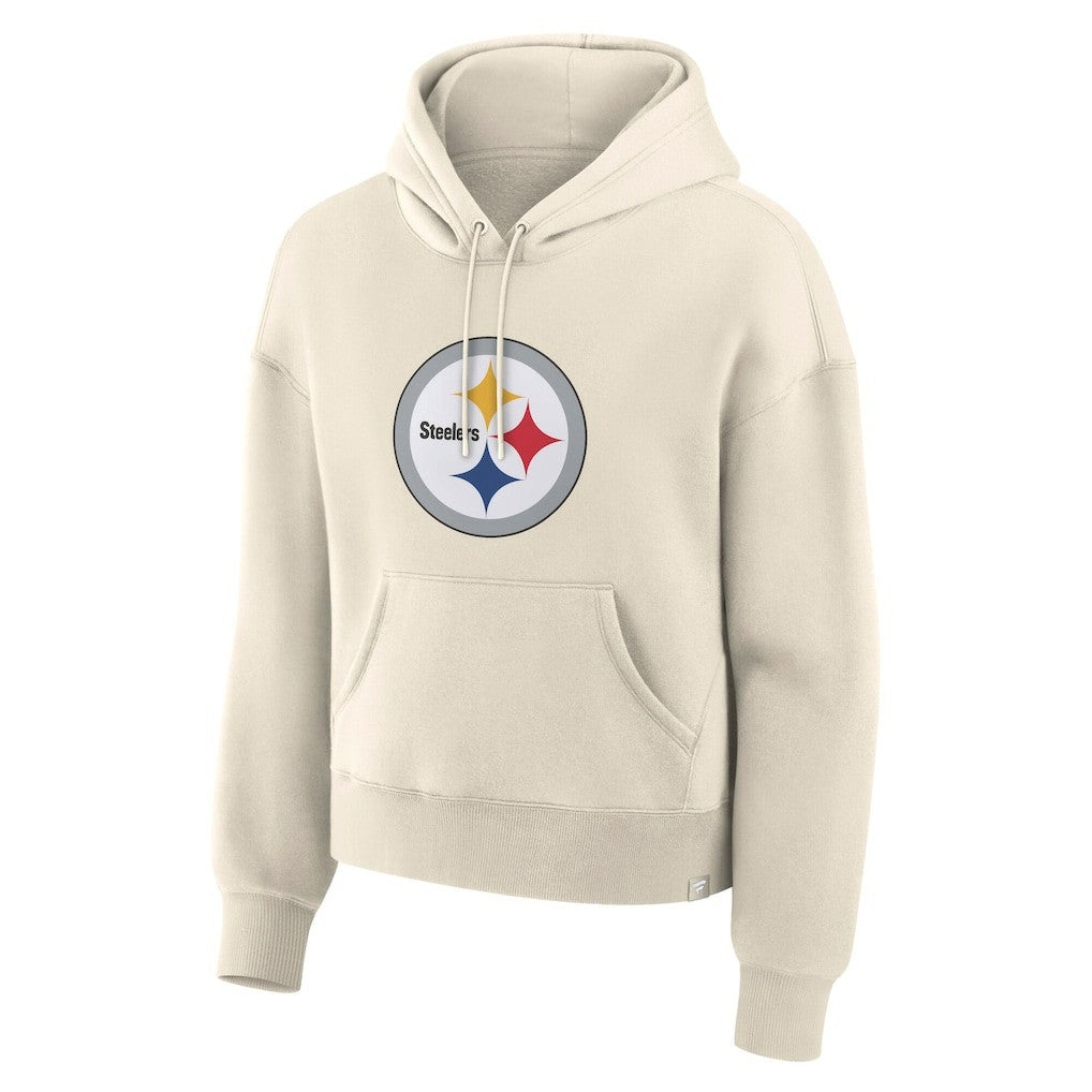 Pittsburgh Steelers Women's Dove Legacy Pullover Hoodie Cream | Fanatics