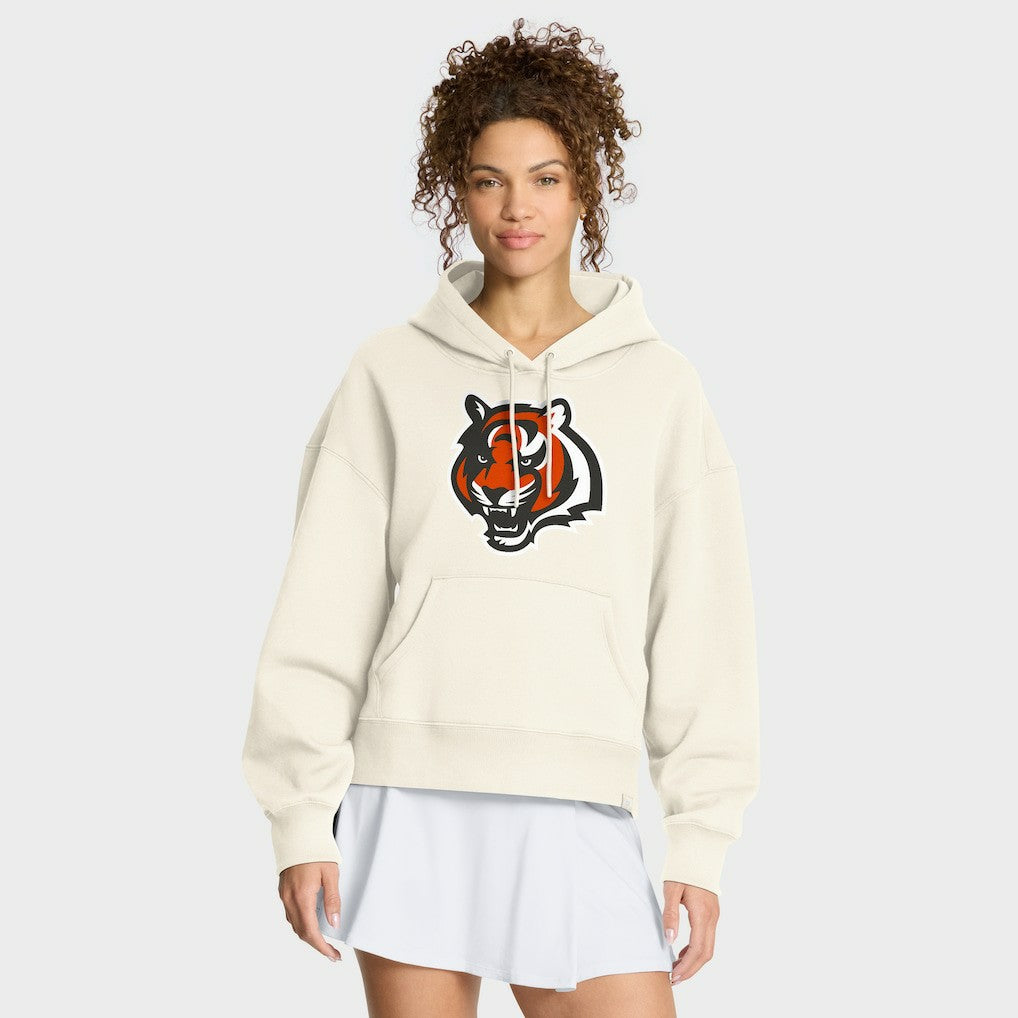 Cincinnati Bengals Women's Dove Legacy Pullover Hoodie Cream | Fanatics
