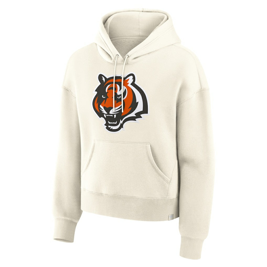 Cincinnati Bengals Women's Dove Legacy Pullover Hoodie Cream | Fanatics