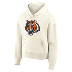 Cincinnati Bengals Women's Dove Legacy Pullover Hoodie Cream | Fanatics