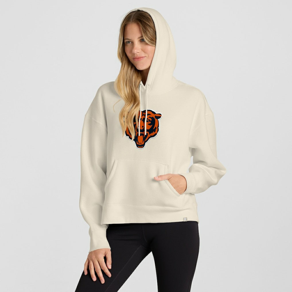 Chicago Bears Women's Dove Legacy Pullover Hoodie Cream | Fanatics