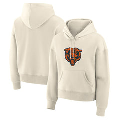 Chicago Bears Women's Dove Legacy Pullover Hoodie Cream | Fanatics