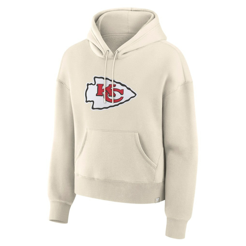 Kansas City Chiefs Women's Dove Legacy Pullover Hoodie Cream | Fanatics