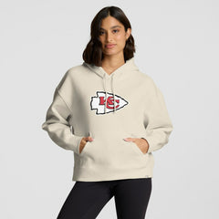 Kansas City Chiefs Women's Dove Legacy Pullover Hoodie Cream | Fanatics
