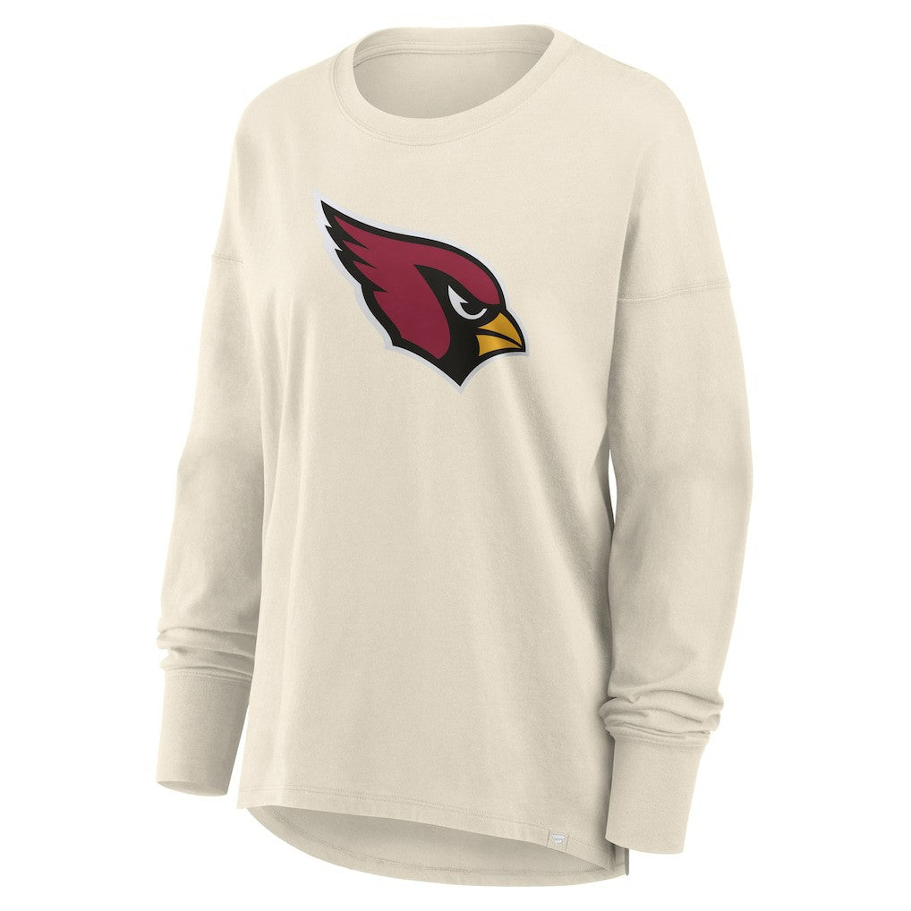 Arizona Cardinals Women's Dove Legacy Long Sleeve T-Shirt Cream | Fanatics