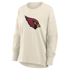 Arizona Cardinals Women's Dove Legacy Long Sleeve T-Shirt Cream | Fanatics