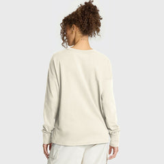 Las Vegas Raiders Women's Dove Legacy Long Sleeve T-Shirt Cream | Fanatics