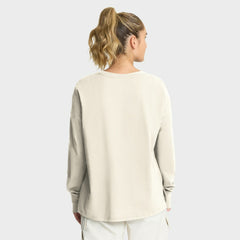 Los Angeles Chargers Women's Dove Legacy Long Sleeve T-Shirt Cream | Fanatics