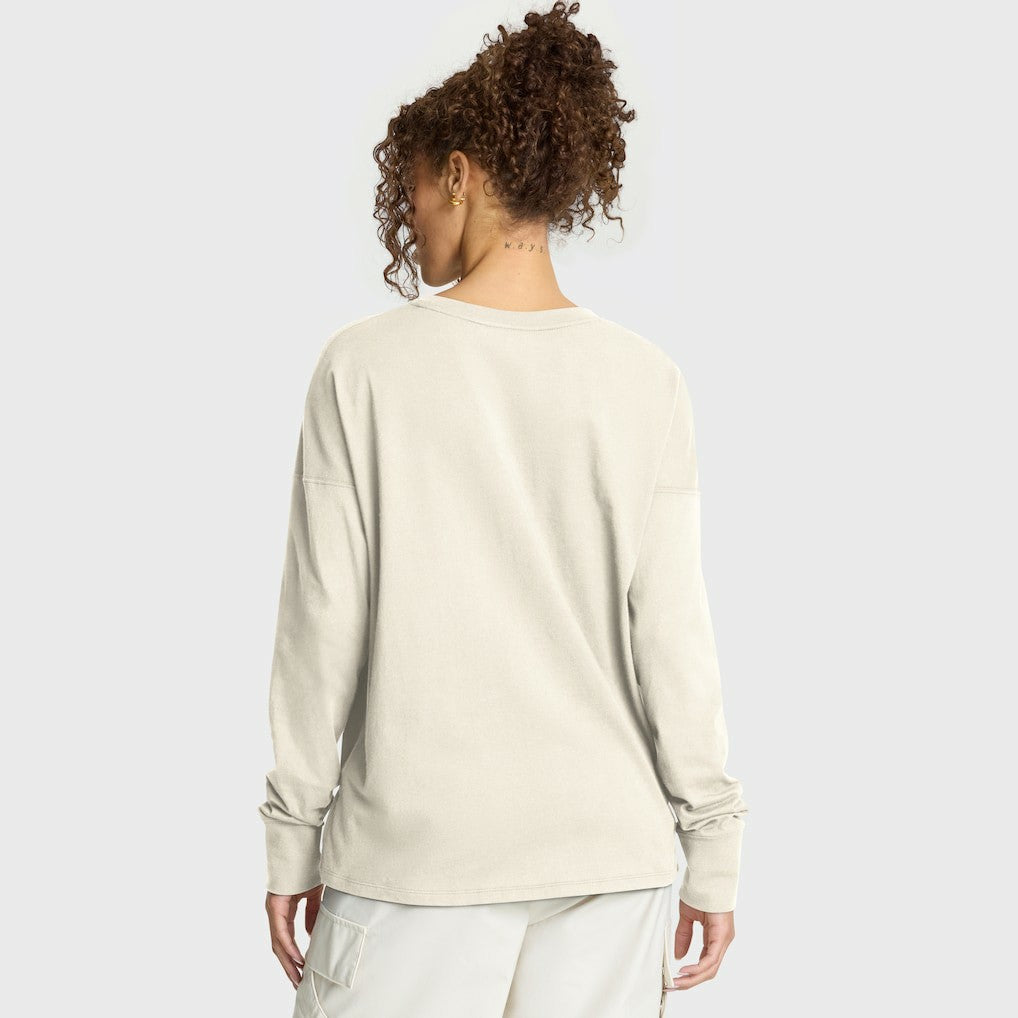 Miami Dolphins Women's Dove Legacy Long Sleeve T-Shirt Cream | Fanatics