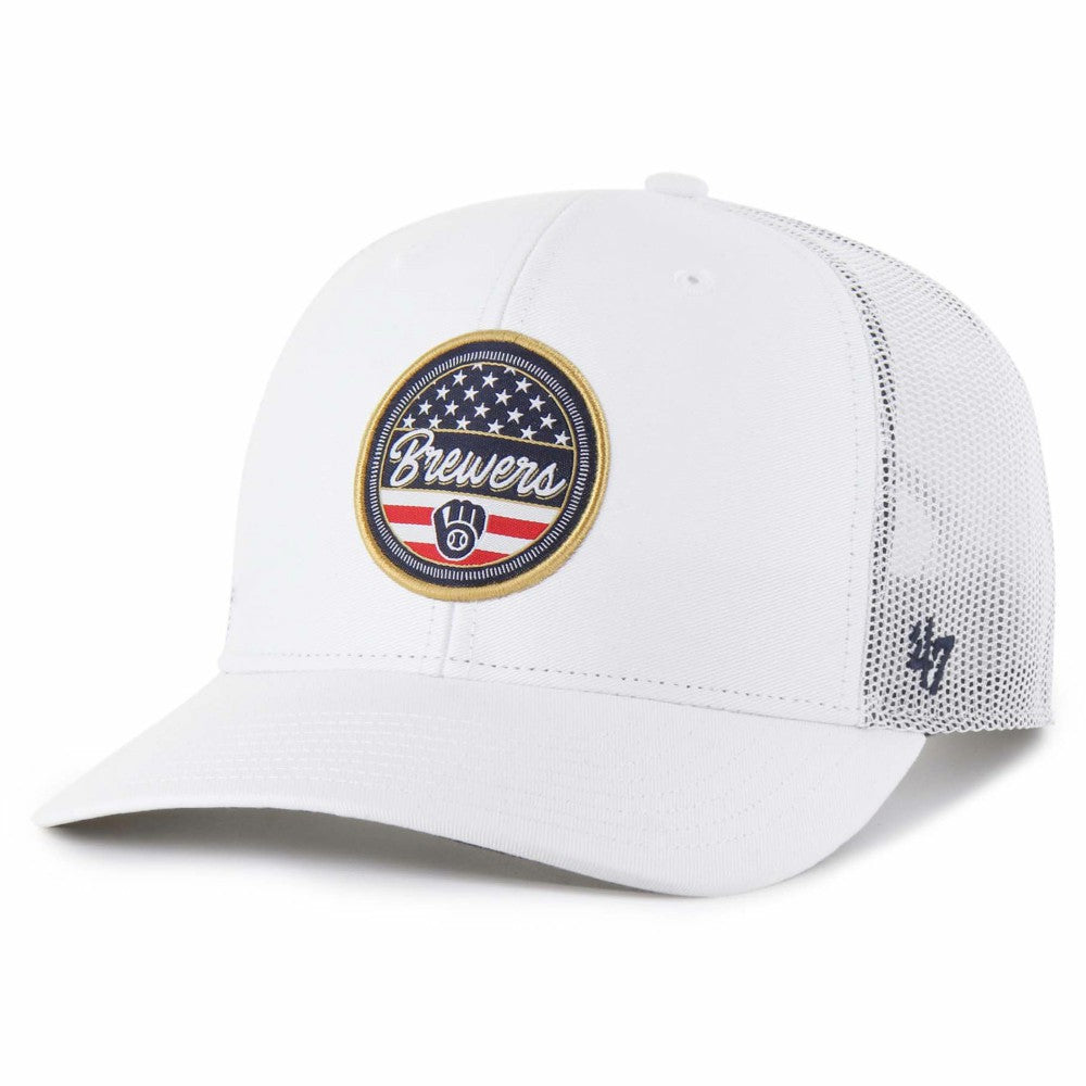 Milwaukee Brewers '47 Homage Adjustable Trucker Hat - MLB
